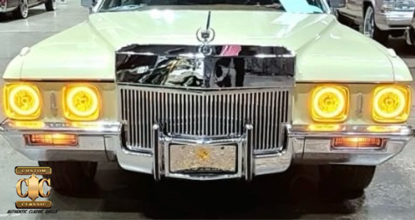 1971-1972 Cadillac Fleetwood Vertical Castle Grill