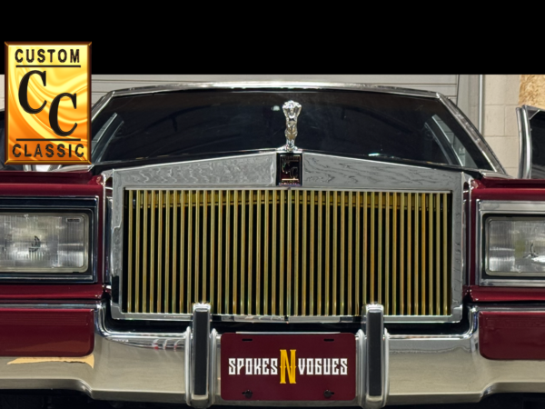 1990-1992 Cadillac Fleetwood/Brougham Custom Chrome and Gold Grille