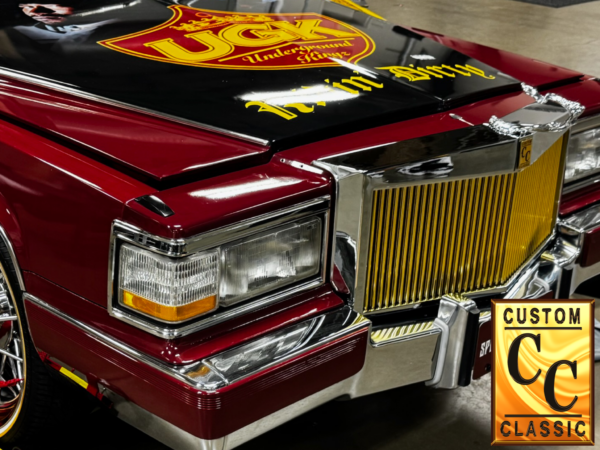 1990-1992 Cadillac Fleetwood/Brougham Custom Chrome and Gold Grille