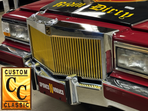 1990-1992 Cadillac Fleetwood/Brougham Custom Chrome and Gold Grille
