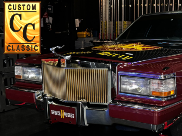 1990-1992 Cadillac Fleetwood/Brougham Custom Chrome and Gold Grille